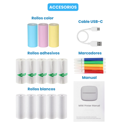 Rollix - Mini impresora térmica